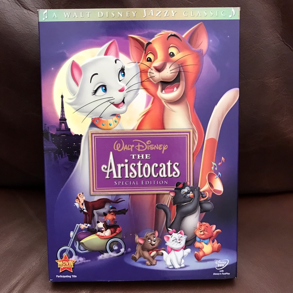 Disney classic The Aristocats DVD